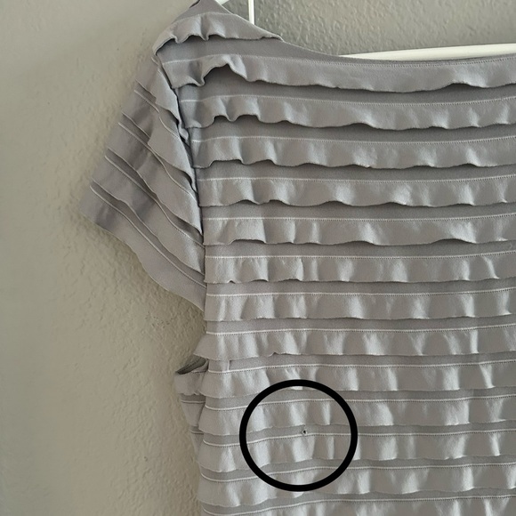 Banana Republic Stretch Ruffle Tiered Bodycon Dress - Picture 8 of 9